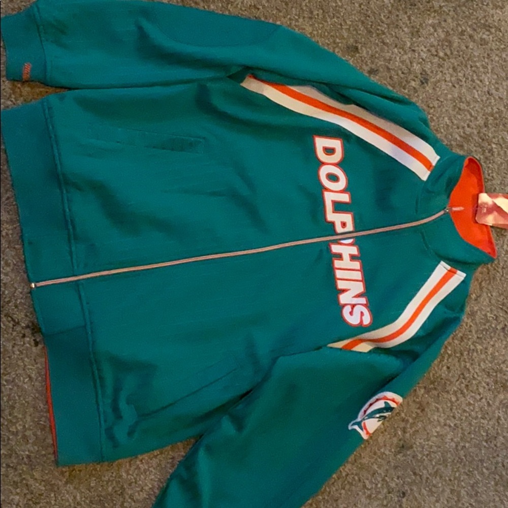 Mitchell and Ness XL Miami Dolphins Jacket